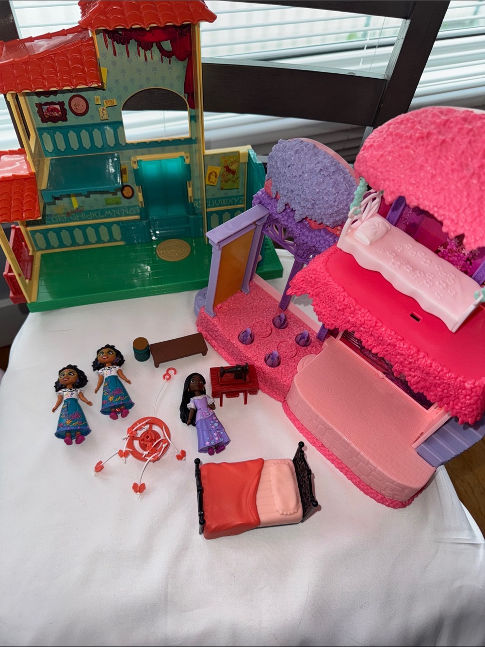 Disney Encanto Mirabel and Isabella Rooms playsets